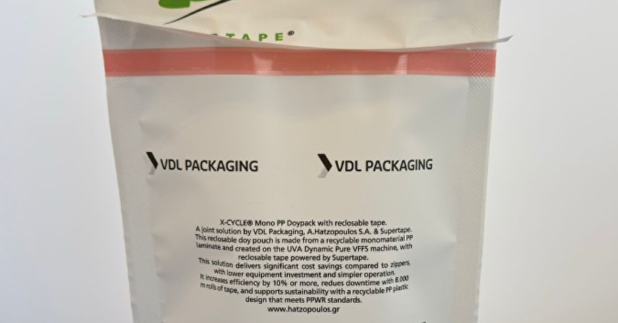 Supertape präsentiert doppelseitigen Klebestreifen für wiederverschließbare flexible Verpackungen