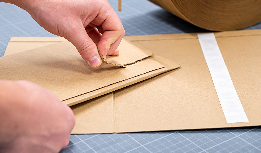 Einfaches Öffnen von Kartonverpackungen