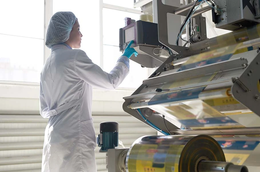 Industrielle lebensmittelechte Klebebänder