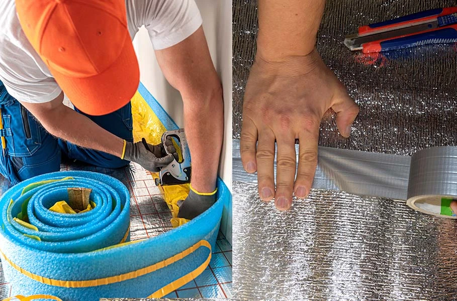 Klebeband zur Isolierbefestigung