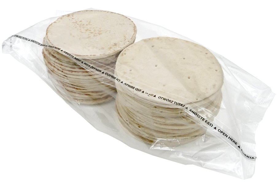 Fladenbrote länger frisch halten mit der wiederverschließbaren Verpackungslösung TapeSeal