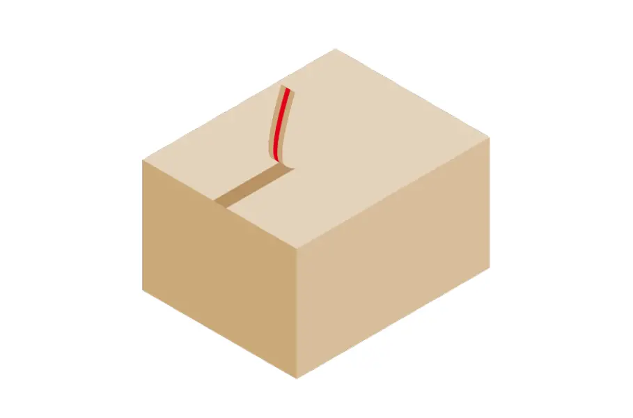 Versandverpackungen öffnen